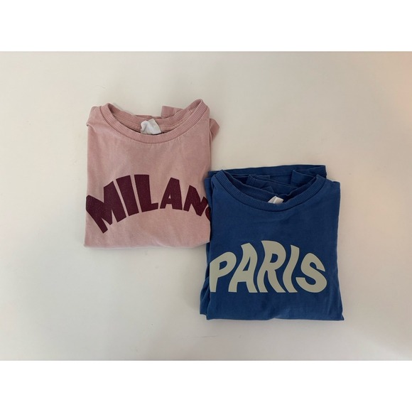Zara Kids Long sleeve T-shirt's Bundle Size 4-5 - Picture 1 of 12